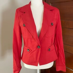 CAbi crimson The LRJ London Calling jacket